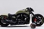 USAF Harley-Davidson V-Rod Is So Extreme It Has Machine Gun Rounds for Grips