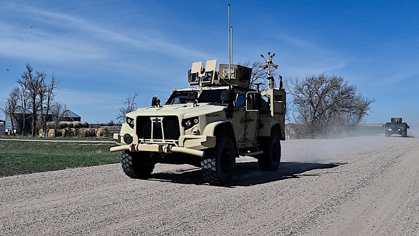 JLTV on ICBM maintenance run for the first time