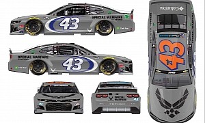 USAF Needs New Graphics for the NASCAR No. 43 Chevrolet Camaro, Launches Challenge