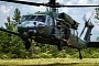 USAF Pave Hawk Lands to Show Perfect Close-Up of a Hot Zone Machine