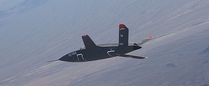 The XQ-58A Valkyrie is a high-speed, stealthy military drone