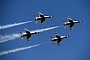 USAF Thunderbirds Show Tattooed Underbellies to Stunned Mississippians