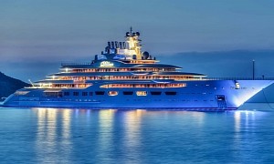 Usmanov’s $600 Million Megayacht Dilbar Is Seized by Authorities
