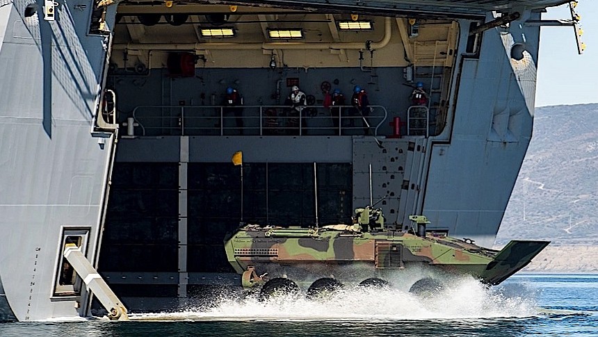 USMC-like Amphibious Combat Vehicle in Spain