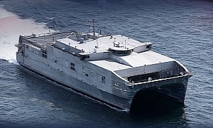 USNS Cody Is the U.S. Navy's First Medically-Capable Spearhead Fast Transport Ship