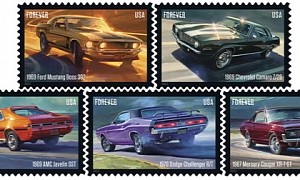 USPS Wants You To Have These Five Brand New, Awesome Pony Car Stamps