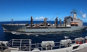 USS America Fueling-at-Sea Caught on Film, And It’s Stunning