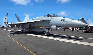 USS Carl Vinson Flight Operations Remind Enemies America Can Always Strike From Nearby