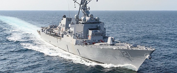 A new Arleigh Burke destroyer joins the fleet