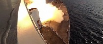 Destroyer USS John Finn's Drone-Guided Missile Obliterates Distant Target