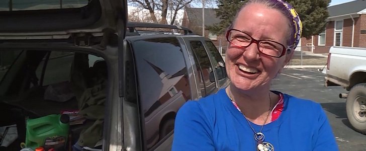 Michelle Richan survived for 1 week in her SUV stuck in snow and mud