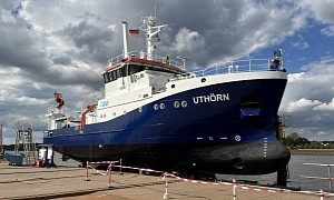 Uthörn Breaks the Norm as the First German Ship Powered by Green Methanol