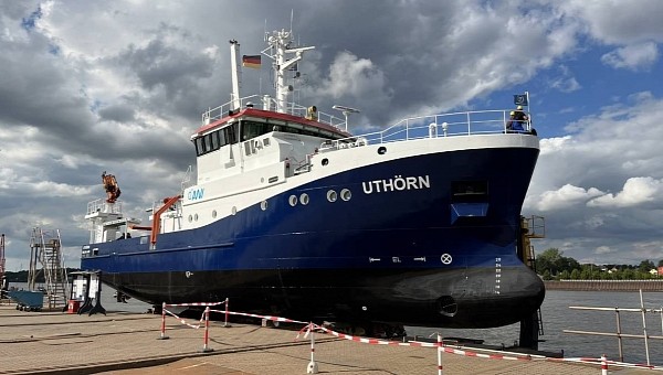 The Uthorn is a trailblazing German research vessel powered by methanol