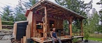 Utility Trailer Serves As Foundation for Tiny "Wooden Temple" – A Little House on Wheels