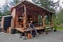 Utility Trailer Serves As Foundation for Tiny "Wooden Temple" – A Little House on Wheels