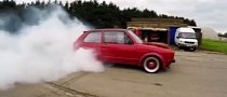 V8-Powered Volkswagen Golf Mk I with RWD Conversion Is a Tiny Sleeper
