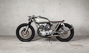 Vagabund 1972 Honda CB450 Is Here Just for Drool Effect, Not for Sale