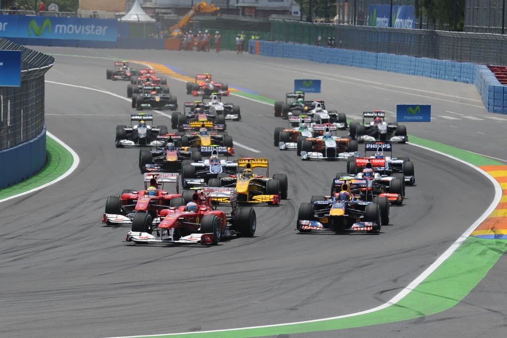 2010 European GP start