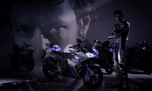 Valentino Rossi Advertises the 2014 Yamaha YZF-R25