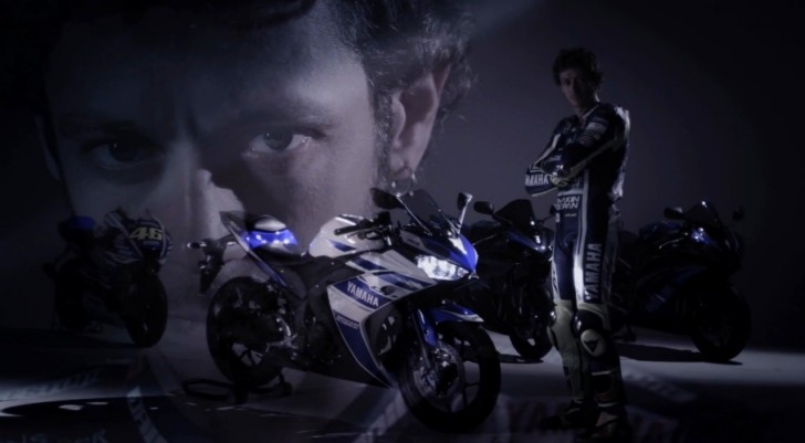 Valentino Rossi Advertises the 2015 Yamaha YZF-R25
