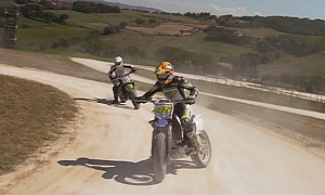Valentino Rossi and Friends Have Fun at the Motor Ranch