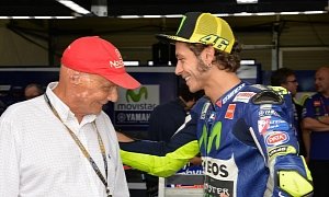 Valentino Rossi Becomes an Honorary Member of the British Racing Drivers' Club