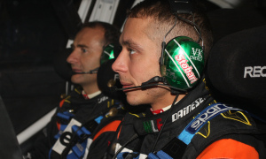 Valentino Rossi Defeated by Dindo Capello in the Monza Rally Show