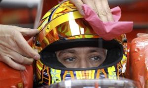 Valentino Rossi Eyes 2010 Seat with Ferrari's 3rd Car