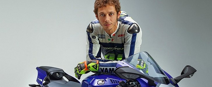 Valentino Rossi and the Yamha R1