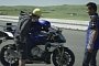 Valentino Rossi Meets Yamaha Motobot