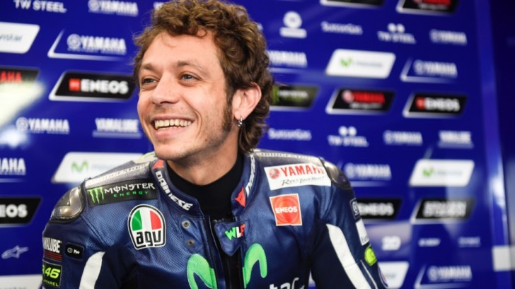 Valentino Rossi having all the reasons to be happy with a new 2-year contract with Yamaha