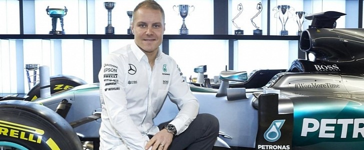 Valtteri Bottas and Mercedes-AMG Petronas Racing Car