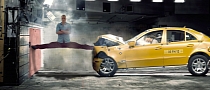 Van Damme's Epic Split Keeps a Mercedes-Benz From Hitting a Wall