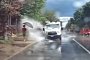 Van Driver Splashes Pedestrians For Fun, Loses His Job