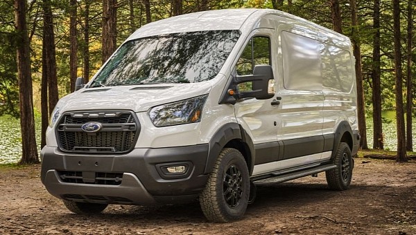Vandoit Moov package for the Ford Transit Trail van
