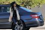 Vanessa Hudgens Goes Out in a Mercedes E350