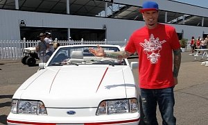 Vanilla Ice Shows Off Fully Restored Ford Mustang From Ice Ice Baby