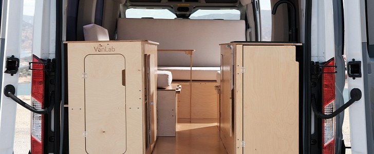 VanLab DIY camper van conversion kits available on Nissan, Chevy, Ford and more coming soon