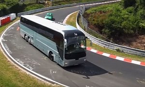 Vans and Buses Took Over the Nurburgring This Year, Here's a Frenzy Compilation