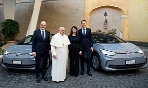 Vatican City Is Going Electric, the First Volkswagen ID.3s Have Already Arrived