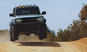 Vaughn Gittin Jr. Goes Full Send, Catches Massive Air With the 2021 Bronco RTR