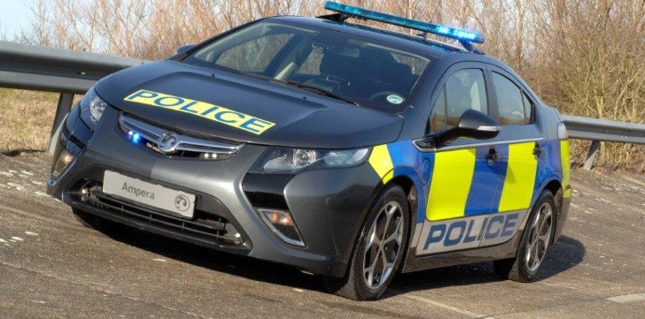 Vauxhall Ampera police car