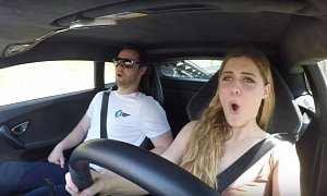 Vehicle Virgins' Parker Lets Sister Drive His Lamborghini, She's a Drag Racer