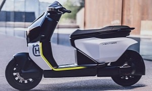 Vektorr Concept Is Husqvarna’s First Electric Scooter, Great for Urban Commuters
