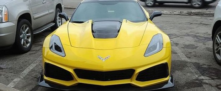 Velocity Yellow 2019 Chevrolet Corvette ZR1 in Michigan