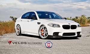 Velos BMW M5 on HRE Wheels
