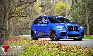 Velos Designwerks' New BMW X5M Is Blue