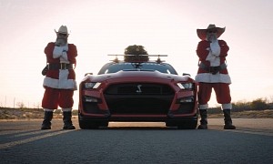Venom 1000 Race Red Shelby GT500 Delivers a Roaring Hennessey Christmas Cheer