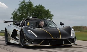 Venom F5 Revolution Roadster in Exposed Carbon Is a One-in-Three Mortal Sin for Demigods