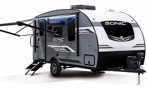 Venture RV Aims to Monopolize the RV Game With the Affordable Sonic Lite Travel Trailers